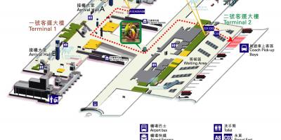 Hongkong flyplassen kart