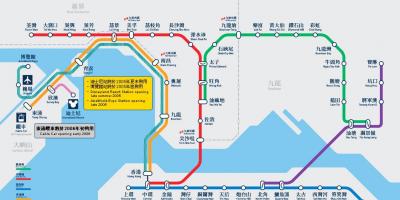 Kowloon bay MTR-stasjon kart