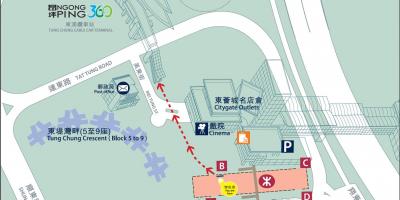 Tung Chung linje MTR kart