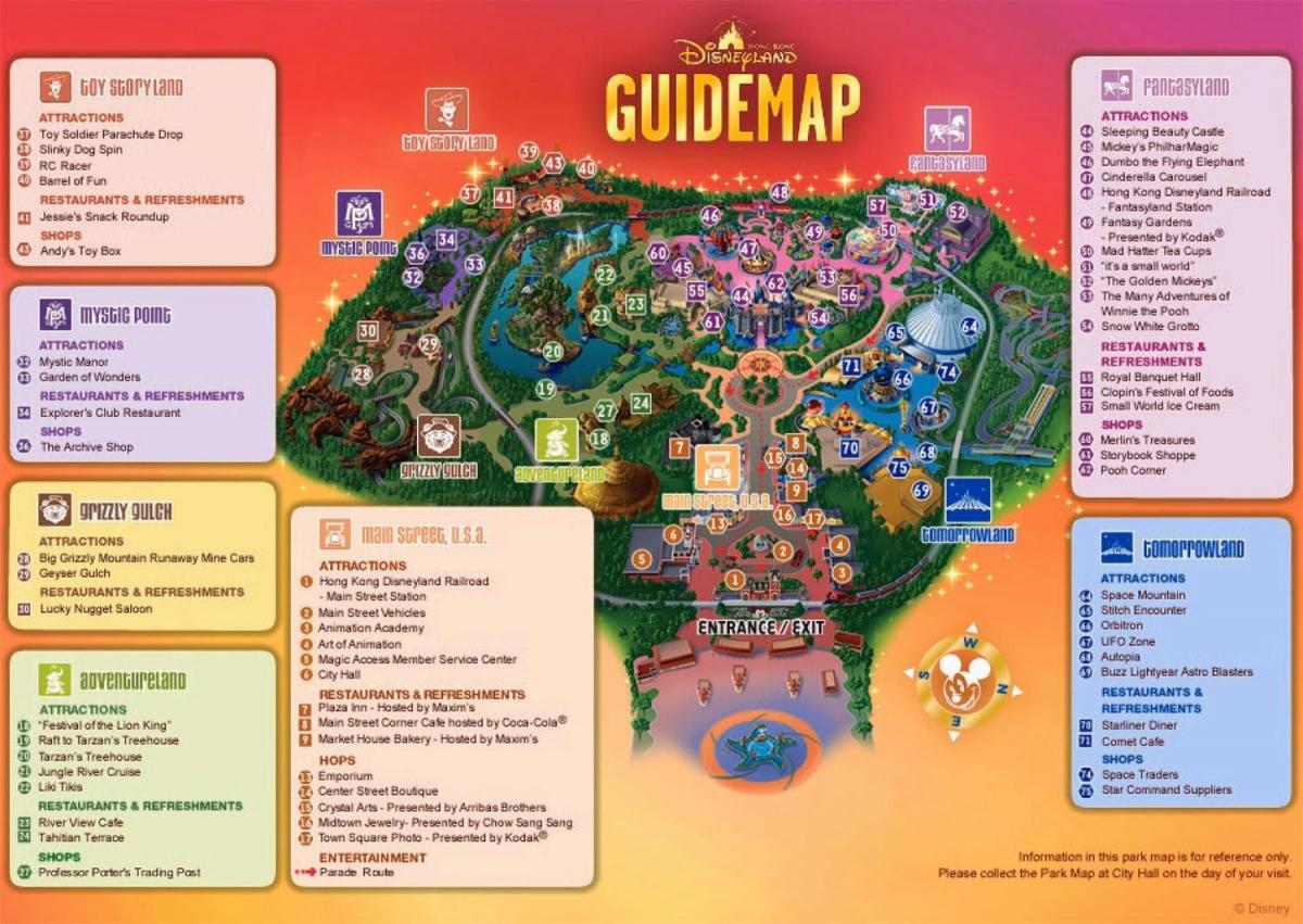 HK Disneyland kart