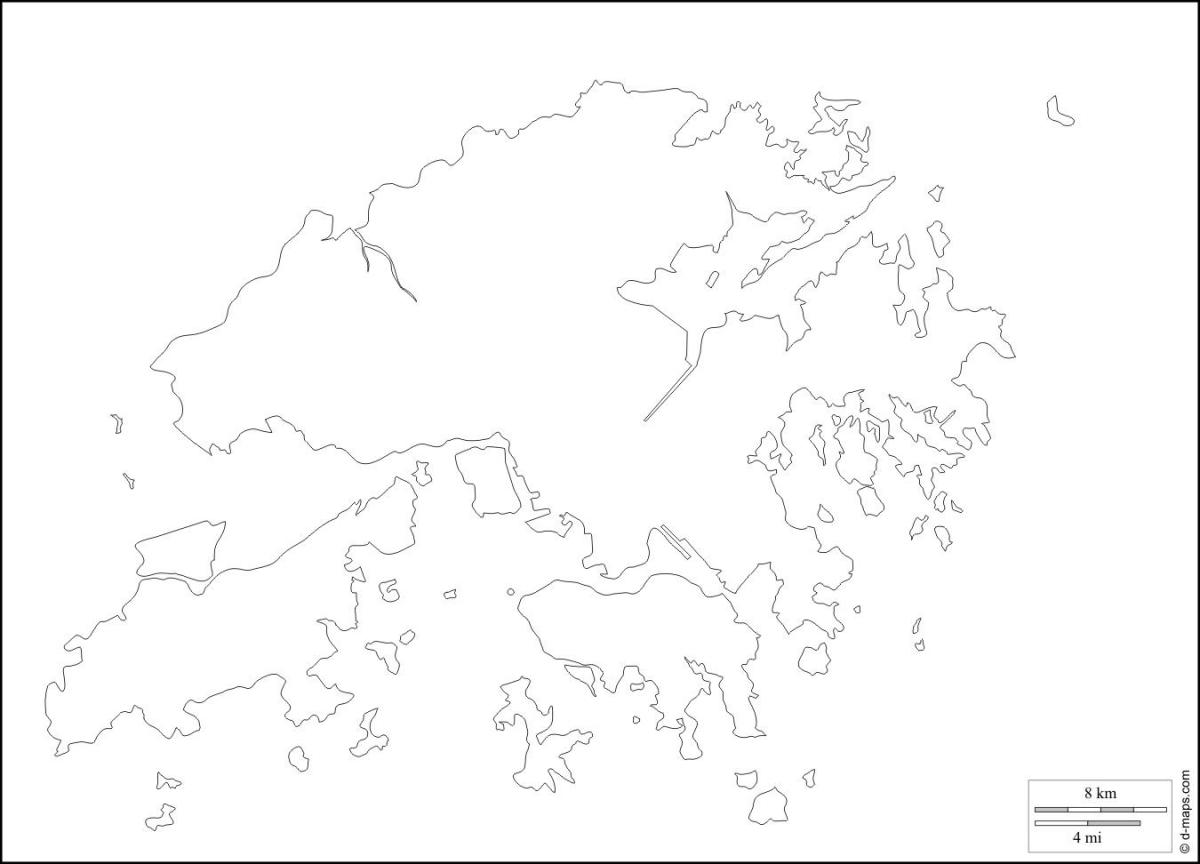 Hong Kong skissere kart