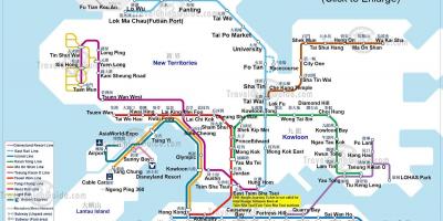 Kart MTR hk